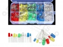 LED set 300 pieces 3mm / 5mm 5 colors